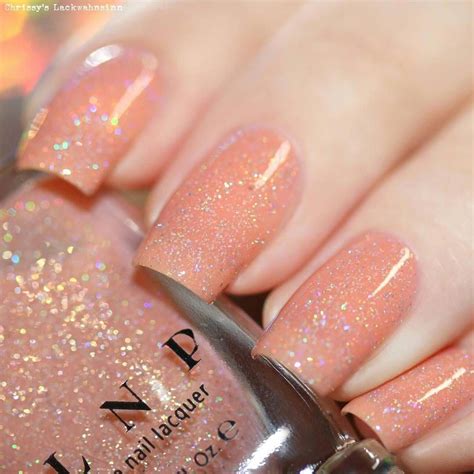 peach jelly nail polish